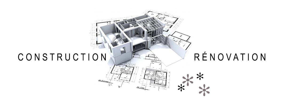 Schéma 3D construction et rénovation de bâtiments
