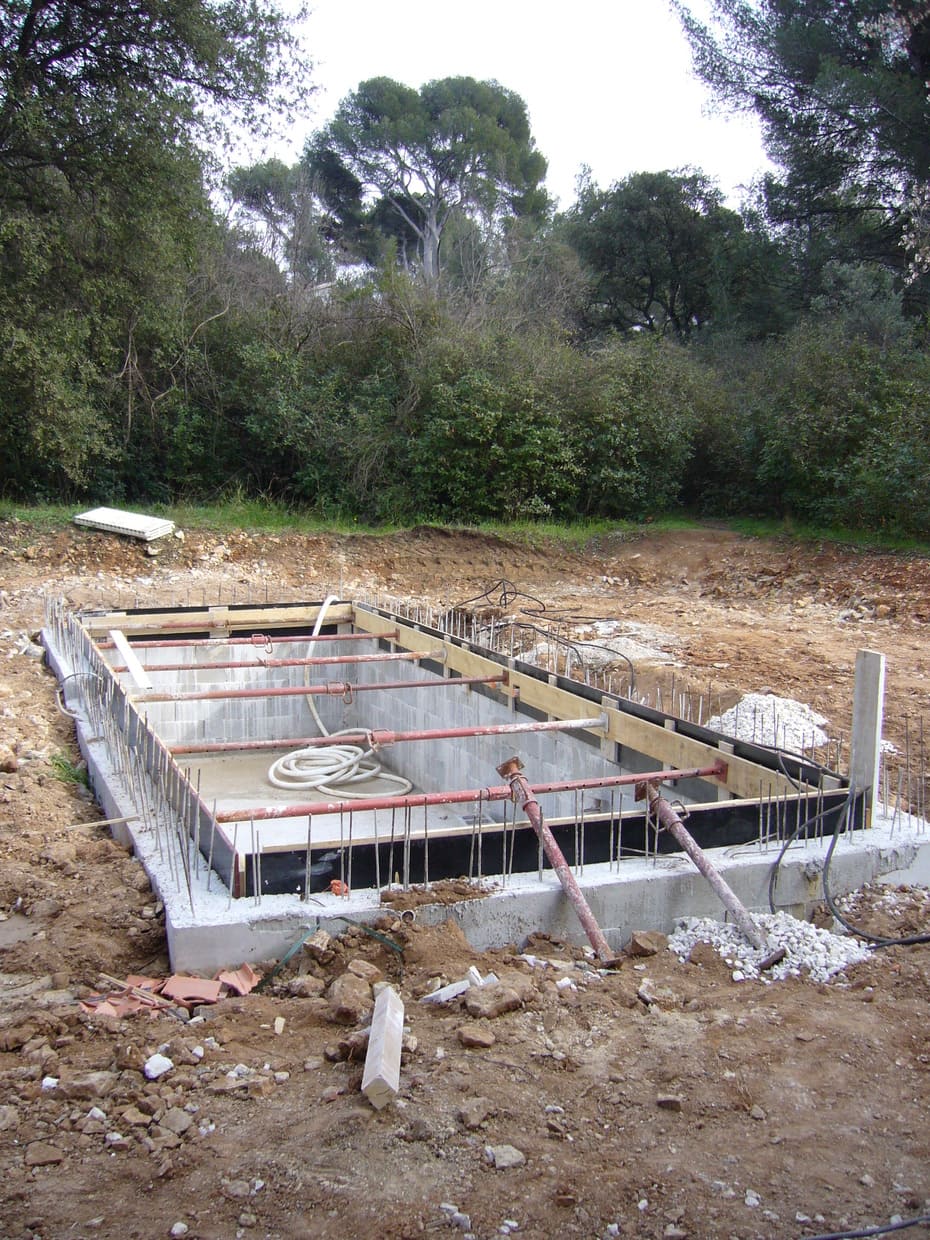 travaux piscine 13